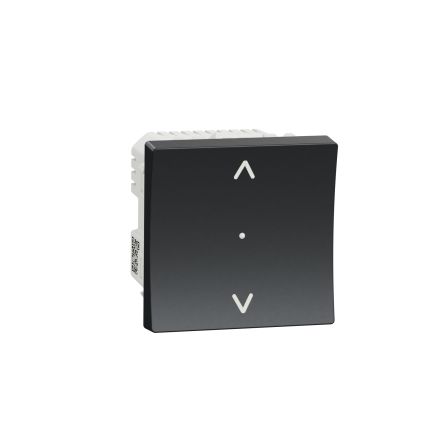 Schneider Electric Anthracite Push Button Light Switch, Wiser [NU350854W]; 119-357