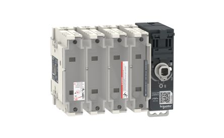 Schneider Electric Fuse Switch Disconnector, 4 Pole, 63A Max Current [LV481614]; 119-383