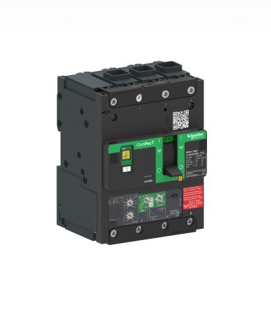 Schneider Electric, ComPacT Circuit breaker 3P 50A, Breaking Capacity 16 KA, Fixed Mount [C11E34V050L]; 119-403