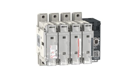 Schneider Electric Fuse Switch Disconnector, 4 Pole, 125A Max Current [LV481414]; 119-449