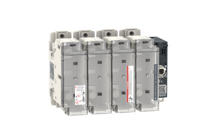 Schneider Electric Fuse Switch Disconnector, 4 Pole, 160A Max Current [LV481634]; 119-504