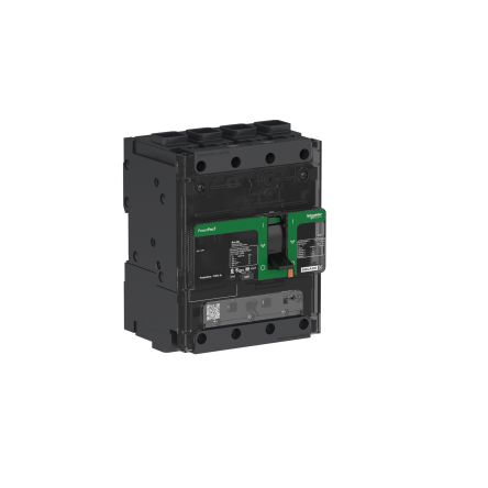Schneider Electric, PowerPact B Circuit breaker 4P 100A, Breaking Capacity 18 KA, Clip-On [BDF46100]; 119-526