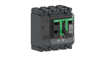 Schneider Electric, ComPacT NSX Circuit breaker 4P 50A, Breaking Capacity 90 KA, Fixed Mount [C10N6TM050]; 119-598