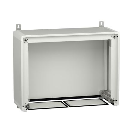 Schneider Electric PrismaSeT G Series White Metal General Purpose Enclosure, IP55, IK10, White Lid, 575 x 450 x 260mm [LVS08302]; 119-623