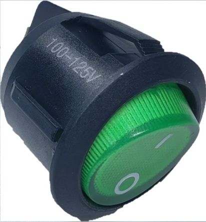 RS PRO Illuminated DPST, Off-None-On Rocker Switch Panel Mount [0]; 119-699