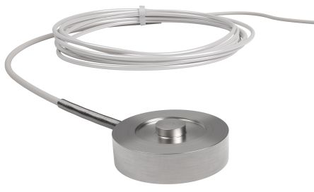 RS PRO Load Cell, 907.18kg Range, Compression Measure, 700Ω [0]; 120-061