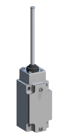RS PRO Spring Lever Limit Switch, 1NO/1NC, IP65, Aluminium Housing, 400V ac Max, 10A Max [0]; 120-073