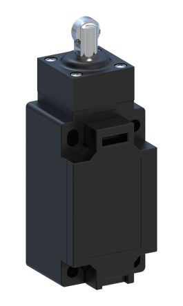 RS PRO Roller Plunger Roller Plunger, 1NO/1NC, IP65, Thermoplastic Housing, 400V ac Max, 10A Max [0]; 120-074