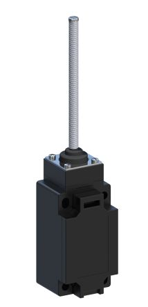 RS PRO Spring Lever Limit Switch, 1NO/1NC, IP65, Thermoplastic Housing, 400V ac Max, 10A Max [0]; 120-077