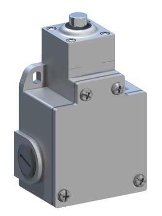 RS PRO Plunger Limit Switch, 1NO/1NC, IP66, Aluminium Housing, 400V ac Max, 10A Max [0]; 120-079