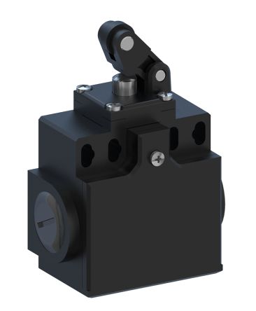 RS PRO Roller Plunger Limit Switch, 1NO/1NC, IP67, Thermoplastic Housing, 400V ac Max, 10A Max [0]; 120-080
