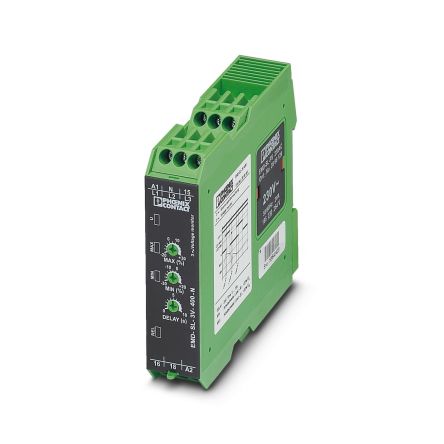 Phoenix Contact Voltage Monitoring Relay, Three Phase, DIN Rail [2885278]; 120-118
