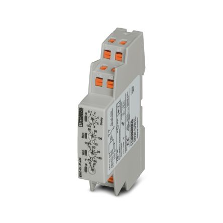 Phoenix Contact Voltage Monitoring Relay, Single Phase, DIN Rail [2903524]; 120-153