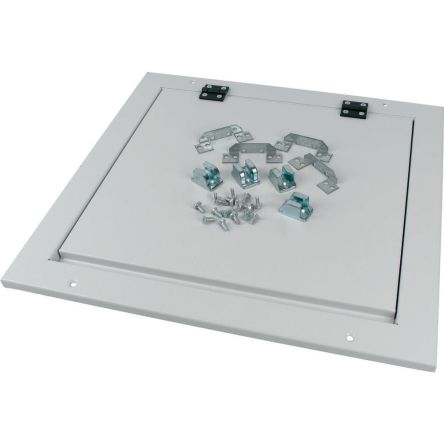 Eaton xEnergy Series RAL 7035 Steel Cover Plate, 15mm H, 285mm W, 760mm L for Use with Enclosure [143378 XSPTA08504]; 120-237