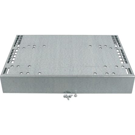 Eaton Grey Mounting Plate Steel Faceplates & Mounting Plates [167564 XVTL-IZMX40-06]; 120-361