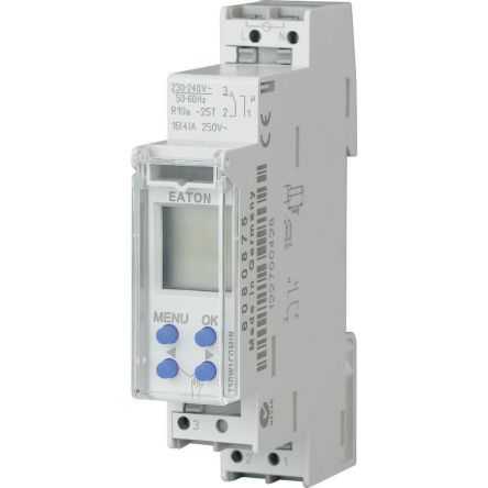 Eaton Digital Time Switch Time Switch 230 → 240 V, 1-Channel [167383 TSDW1COMIN]; 120-391
