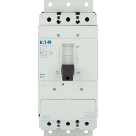 Eaton Switch Disconnector, Three-pole Pole, 630A Max Current [168545 N3-630-SVE]; 120-618