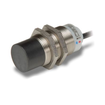 Eaton Inductive Threaded Barrel Proximity Sensor, M30, 1 → 25 mm Detection 0-10 V/0-20 mA, 15 → 30 V dc [166687 E59-A30C125C02-CV]; 121-058