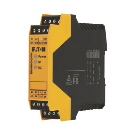 Eaton ESR5 Series Screw Fitting Timer Relay, 230V ac, 3-Contact [153152 ESR5-NOS-31-230VAC]; 121-904