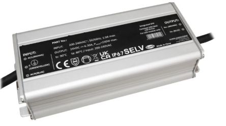 RS PRO LED Driver, 12V Output, 150W Output, 12.5A Output, Constant Voltage [0]; 122-234