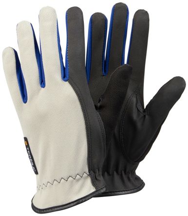 Tegera TEGERA Black, Blue, Grey Synthetic Leather Dry Environment Work Gloves, Size 11 [5114-11]; 122-842