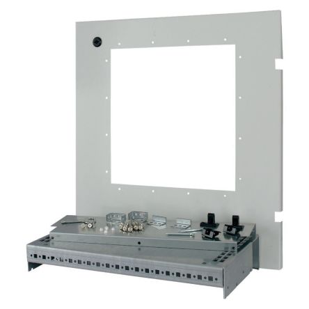 Eaton Grey Mounting Plate Metal Faceplates & Mounting Plates [171670 XMIX40F06D]; 123-063