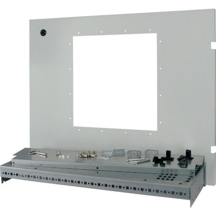 Eaton Grey Mounting Plate Metal Faceplates & Mounting Plates [171671 XMIX40F08D]; 123-064