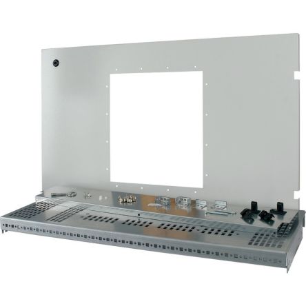 Eaton Grey Mounting Plate Metal Faceplates & Mounting Plates [171675 XMIX40W10D]; 123-070