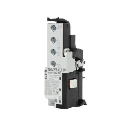 Eaton NZM Undervoltage Release for use with N(S)2(-4), N(S)3(-4), NZM2(-4), NZM3(-4) [171808 NZM2/3-XUHIV2018DC]; 123-105