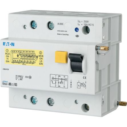 Eaton xEffect - FBHmV RCCB, 125A, 2 Pole, 300mA, Type A, 240/415V ac [170260 FBHMV-125/2/03-A]; 123-202