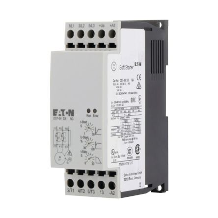 Eaton Eaton DS7 Soft Starter, 5 hp, 480 VAC, 3 Phase, IP20 [171742 DS7-340SX009N0-L]; 123-427