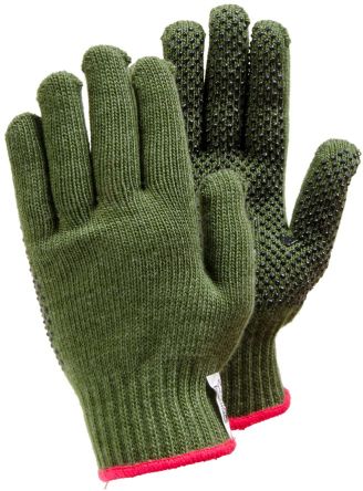 Tegera TEGERA Green Acrylic, Spandex Cold Resistant Work Gloves, Size 8, PVC Coating [4635-8]; 124-144