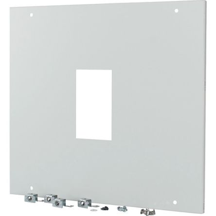 Eaton 1 Gang Front Plate Steel Faceplate [177104 XMN43F06C]; 124-726