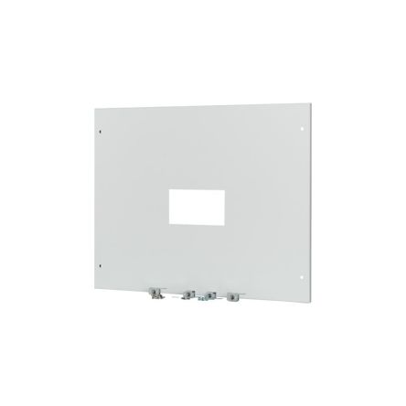 Eaton Grey 1 Gang Front Plate Steel Faceplate [177108 XMN4F08C]; 124-731