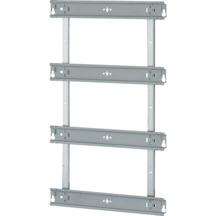 Eaton Grey 3 Gang Faceplate & Mounting Plate [178960 TS4-KLV]; 124-758