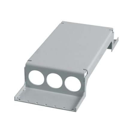 Eaton xEnergy Main Series RAL 7035 Grey Steel Top Panel, 89mm H, 332mm W, 682mm D [178058 XSPTV40408]; 124-877