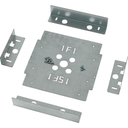 Eaton Dark Grey 1 Gang Reinforcement Plate Faceplate & Mounting Plate [178936 VSB1-KLV]; 124-889
