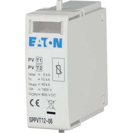 Eaton Surge Protector, 15kA, 1.7kV [177259 SPPVT12-06]; 124-928