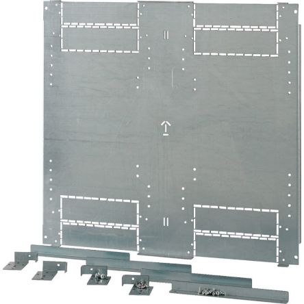 Eaton Grey Mounting Plate Steel Mounting Plate [177098 XMN4W0802M]; 125-037