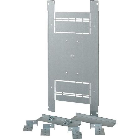 Eaton Grey Mounting Plate Steel Faceplate & Mounting Plate [177122 XMN43F04M]; 125-040