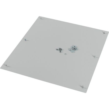 Eaton XAS Series RAL 7035 Metal Front Plate, 434mm H, 394.5mm W, 10mm L [177092 XAS40-W]; 125-136