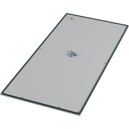 Eaton Grey Floor Plate Aluminium Faceplate & Mounting Plate [178078 XSPBU0408A]; 125-216
