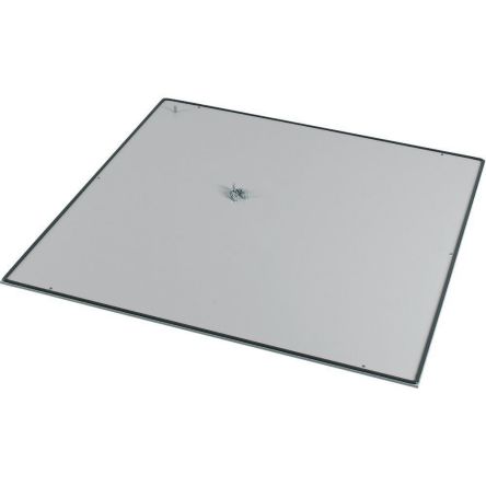 Eaton Grey Floor Plate Aluminium Faceplate & Mounting Plate [178080 XSPBU0808A]; 125-218