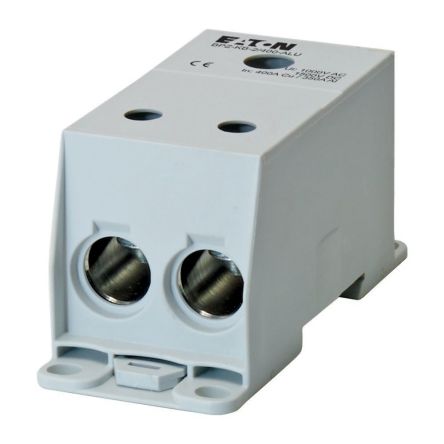 Eaton, xEnergy Basic, Pluggable Terminal Block, Flush Mount, Surface Mount, 178403 BPZ-KB-2/400-ALU [178403 BPZ-KB-2/400-ALU]; 125-248