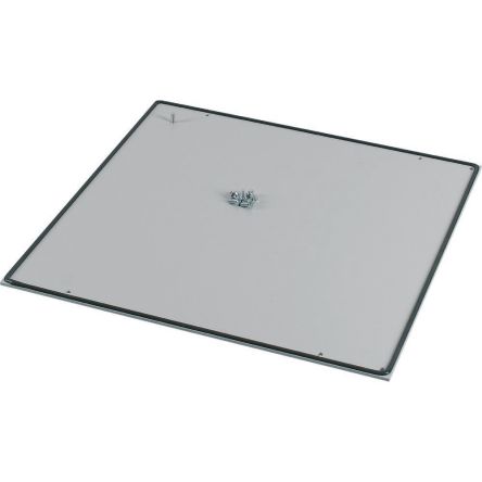 Eaton Grey Floor Plate Aluminium Faceplate & Mounting Plate [178075 XSPBU0606A]; 125-266