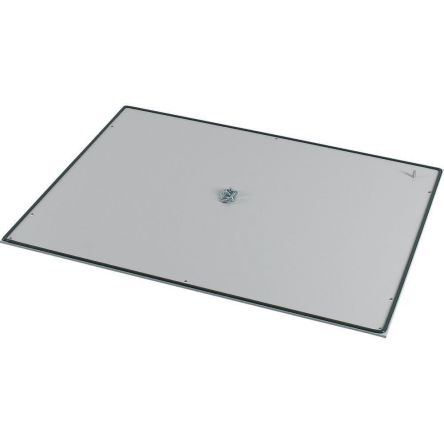 Eaton Grey Floor Plate Aluminium Faceplate & Mounting Plate [178076 XSPBU0806A]; 125-267
