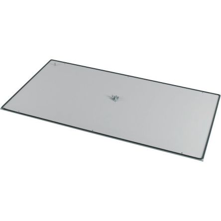 Eaton Grey Floor Plate Aluminium Faceplate & Mounting Plate [178077 XSPBU1006A]; 125-268