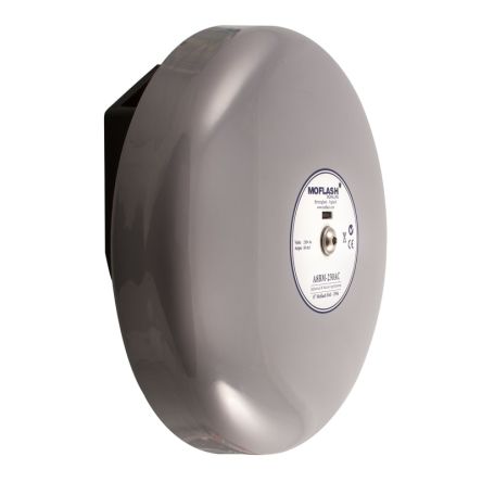 Moflash IP66 Series Series Electronic bell, 85 → 280 V ac/dc, 108dB at 1 m, IP66, AC/DC [A8BM-05]; 125-323