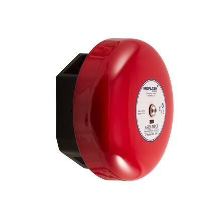Moflash IP66 Series Series Electronic bell, 85 → 280 V ac/dc, 108dB at 1 m, IP66, AC/DC [A8BM-05R]; 125-324