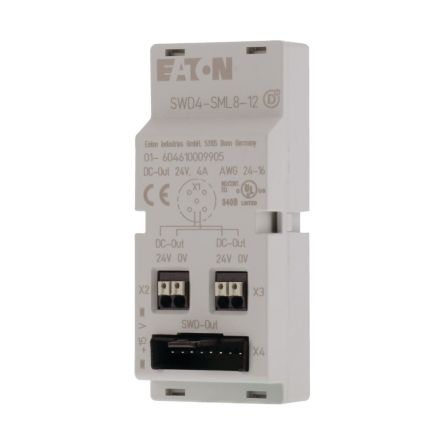 Eaton SWD4 Series Cable Gland, IP20 [174755 SWD4-SML8-12]; 125-580